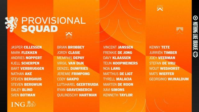 6686体育-科曼2.0时代首期荷兰大名单：脚重头轻问题如故